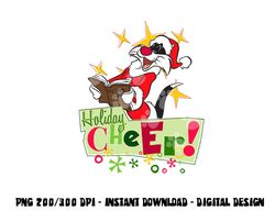 Looney Tunes Holiday Cheer Sylvester  png, sublimation