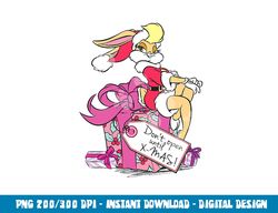 Looney Tunes Lola Present  png, sublimation