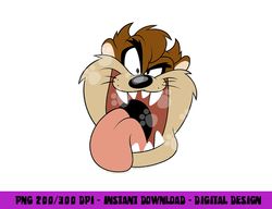 Looney Tunes Taz Big Face  png, sublimation