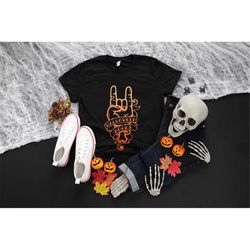 Halloween rocks shirt, Halloween shirt, halloween party shirt, pumpkin tshirt, funny halloween shirt, halloween DTG, Hal