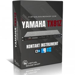 Yamaha TX81Z Kontakt Library - Virtual Instrument NKI Software