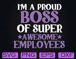 Boss Day Employee Appreciation Office Svg, Eps, Png, Dxf, Digital Download