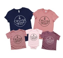 Cruise Squad, Family Cruise Shirts, Family Matching Vacation Shirts, 2023 Cruise Squa