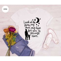 Matching Dad and Daughter Shirts, Fathers Day Gifts, Gifts for Dad, Papa Graphic Tees, Gift from Kids, Fathers Day Toddl