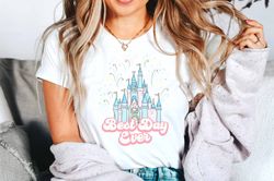 Disney Castle Best Day Ever Shirt, Disney Family Trip Shirts, Disneyland Retro P
