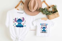 Disney Stitch Pop Itee, Disney Mom & Kids Shirt, Stitch School Shirt, Disney
