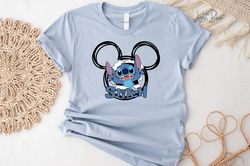 Disney Stitch Shirt, Smiling Lilo And Stitch Tee, Disney Matching Shirts, Stitch