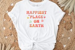 Happiest Place On Earth Shirt, Magic Kingdom Shirt,Mickey Shirt, Disney Castle S