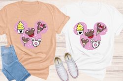 Mickey Ears Disney Snack Tee Shirt, Family Trip Holiday Shirt, Family Matching S