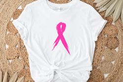 Pink Ribbon Shirt, Breast Cancer Shirt, Cancer Awareness Tee, Cancer Tee, Ca