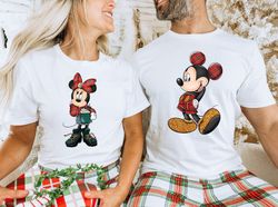 Valentine Mickey Minnie Shirt, Mickey Minnie Couples Shirt, Disney Valentine Shi