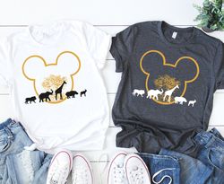 Animal Kingdom Safari Shirt,Disney Mickey Safari Mode,Hakuna Matata Couple Shirt