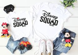 Disney Squad 2023, Disney Matching Shirts, Disney Squad, Disney Trip 2023, Disne