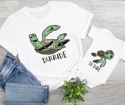 Dude Lil Dude Shirt, Father And Son Disney Shirt, Father Son Shirts, Disney Dad