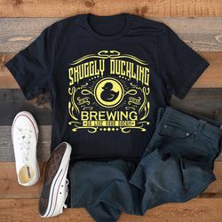 Snuggly Duckling Tee, Vintage Snuggly Duckling Brewing Tangled Inspired Shir