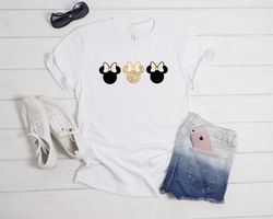 Disney Shirts, Minnie Mouse Shirt, Leopard Bow Shirt, Wdw 50Th Anniversary, Disn