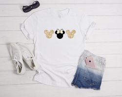 Disney Shirts, Minnie Mouse Shirt, Leopard Bow Shirt, Wdw 50Th Anniversary, Disn
