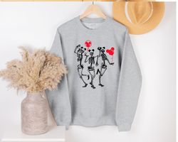 Disneyland Sweatshirt, Disney World Sweater, Disney Trip Shirt,Mickey Skeleton T