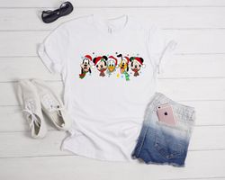 Mickey And Friends Christmas Shirt, All Disney Characters Christmas Shirt, Disne