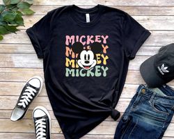 Mickey Disneyworld Shirts, Disney Shirts, Disneyworld Family Shirts Colorful Vac