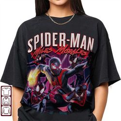 Spider Man Miles Morales 90s Vintage Shirt, Across The Universe, Miles Morales Movie, Super Hero Tee, Marvel Shirt, Gift
