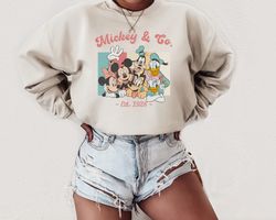 Vintage Disney Mickey And Co, Est 1928 Sweatshirt, Disneyworld Sweatshirt, 2023