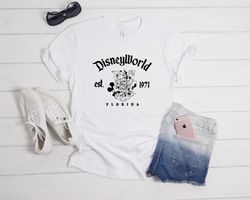 Vintage Disneyworld 1971 Shirt, Retro Mickey And Friends Shirt, Disney Trip Shir
