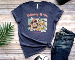 Vintage Mickey & Co 1928 Disneyworld Shirts, Mickey And Friends Shirt, Disneylan
