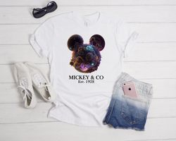 Vintage Mickey & Co 1928 Galaxy, Disneyworld Shirt, Mickey And Friends Shirt, Di