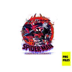 Spider Man Across the Spider Veese Png, Across the Spider Png, Spider Man Png, Superhero Png, Png Digital File