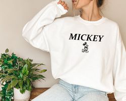 Vintage Mickey Disney Sweatshirt, Disney Crewneck Sweatshirt, Disney Trips Sweat