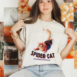 Cat Ver Spider-Man Across the Spider-Verse Shirt, Spider Cat Funny, Spiderman 20999 Shirt, Miles Morales, Superhero Comi