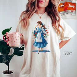 Belle Princess Shirt, Disney Beauty And The Beast  Shirt, Belle Shirt, Disneylan