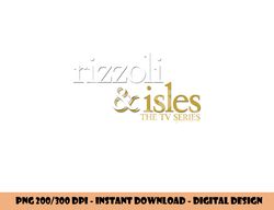 Rizzoli & Isles Logo Longsleeve T Shirt Long Sleeve  png, sublimation