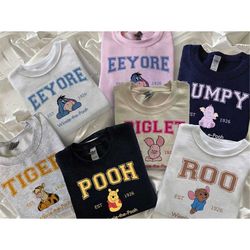 Winnie The Pooh Group Shirt, Disney Winnie The Pooh, Piglet, Eeyore, Disneyland Shirts, Disney Vacation Shirt, Disney Gr