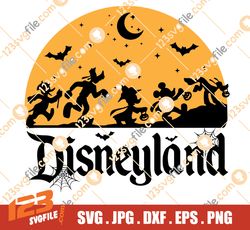 Mouse And Friends Surprise Halloween Svg, Trick Or Treat Svg, Spooky Vibes Svg, Boo Svg, Fall Svg, Svg, Png Files