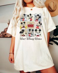 Vintage Walt Disney World Est 1971 Shirt, Mickey and Friend Shirt, Disneyworld E