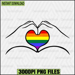 LGBT Heart Rainbow Flag Pride Love Png,Pride Png,LGBT Png,Lesbian Png ,Gay Png,Bisexual Png,Transgender Png,Queer Png