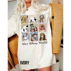 Disney shirt, Retro Disney Dogs Shirt, Vintage Walt Disney World Shirt, Dog Mom