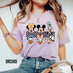 Disney shirt, Vintage Walt Disney World Shirt, Classic Mickey and Friends, Disne