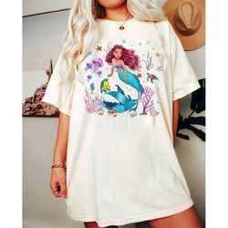 Little Mermaid,Black Girl Magic Shirt, Black Queen Shirt, Mermaid Shirt, Disney Princess Shirt, Disney Ariel Shirt, Empo