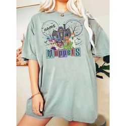 Vintage Disney The Muppets Show Characters Shirt, Magic Kingdom WDW Unisex T-shirt Family Birthday Gift Aid Toddler Tee