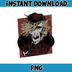 Anime Design PNG Anime Clipart PNG Anime PNG Digital Prints Instant Download