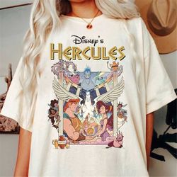 Vintage 90's Disney Hercules Shirt, Retro Hercules 1997 T-shirt, Magic Kingdom Shirt, Hercules Megara Tee, Disney Trip 2