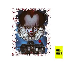 Ghost Clown Png, Clown Face Png, Pennywise, Halloween Png, Horror Movie Character Png, Halloween Png, Horror Movie Png
