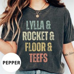 Lylla Rocket Floor Teefs Shirt, Retro Guardians of the Galaxy Vol.3 Shirt, Marvel Shirt, Rocket Raccoon & Friends Shirt,