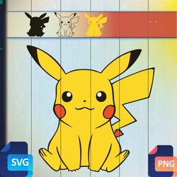 Free Pikachu SVG | Pokemon SVG Free