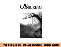 The Conjuring Poster Black & White  png, sublimation