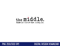 The Middle Logo  png, sublimation