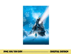 The Polar Express Train Poster  png, sublimation